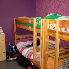 Хостел Наполеон Кровать в женском общем номере с двухъярусной кроватью