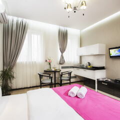 Status Apartments Mini-Hotel Апартаменты с разными типами кроватей фото 6