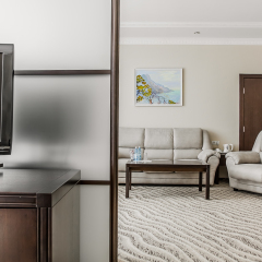 Гостиница Aquamarine Resort & SPA (бывший Аквамарин) 5* Люкс с двумя спальнями с различными типами кроватей фото 3