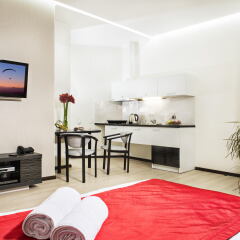 Status Apartments Mini-Hotel Улучшенные апартаменты с разными типами кроватей фото 3