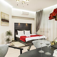 Status Apartments Mini-Hotel Улучшенные апартаменты с разными типами кроватей