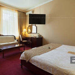 Гостиница Мандарин Москва 4* Номер Делюкс с двуспальной кроватью фото 9