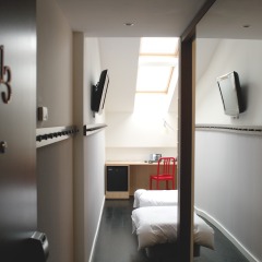 Гостиница AZIMUT Moscow Tulskaya (АЗИМУТ Москва Тульская) 4* Стандартный номер двуспальная кровать фото 15