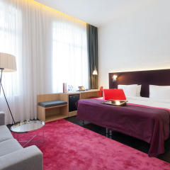 Гостиница AZIMUT Moscow Tulskaya (АЗИМУТ Москва Тульская) 4* Люкс разные типы кроватей фото 3