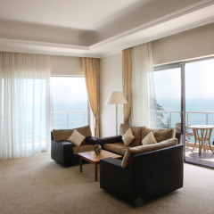 Гостиница Море 4* Люкс с 2 отдельными кроватями фото 3