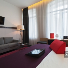 Гостиница AZIMUT Moscow Tulskaya (АЗИМУТ Москва Тульская) 4* Люкс разные типы кроватей фото 7