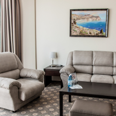 Гостиница Aquamarine Resort & SPA (бывший Аквамарин) 5* Люкс с двумя спальнями с различными типами кроватей фото 8