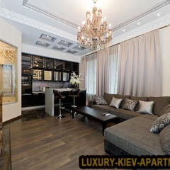 Апартаменты Luxury Kiev Apartments Крещатик Апартаменты с 2 отдельными кроватями фото 12