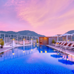 The ASHLEE Heights Patong Hotel & Suites бассейн фото 2