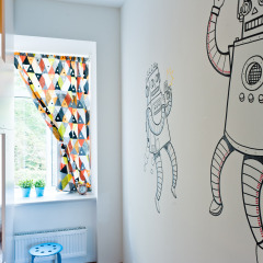 Graffiti L Hostel Кровать в мужском общем номере