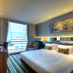 Отель The Continent Bangkok by Compass Hospitality 4* Номер Делюкс с различными типами кроватей фото 9