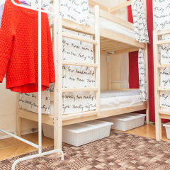 Green Hostel Кровать в женском общем номере с двухъярусной кроватью фото 2