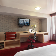 Marins Park Hotel Novosibirsk 4* Номер Бизнес с разными типами кроватей фото 14