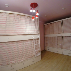 Гостиница HQ Hostelberry Кровать в общем номере с двухъярусной кроватью фото 11
