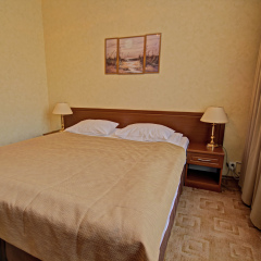Гостиница Сокол 3* Стандартный номер с двуспальной кроватью