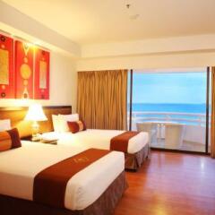 Отель D Varee Jomtien Beach 4* Улучшенный номер с различными типами кроватей фото 20