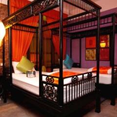 Отель Shanghai Mansion Bangkok 4* Улучшенный номер с разными типами кроватей фото 14