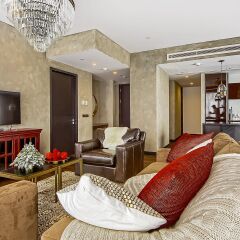 Апартаменты Sky Apartments Rentals Service Апартаменты Премиум с двуспальной кроватью