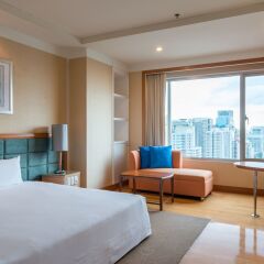 Отель Jasmine City 4* Улучшенные апартаменты с разными типами кроватей фото 7