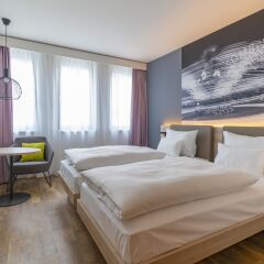 Отель roomz Vienna Prater 4* Стандартный номер с различными типами кроватей