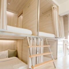 Boxpackers Hostel Кровать в общем номере с двухъярусной кроватью фото 6