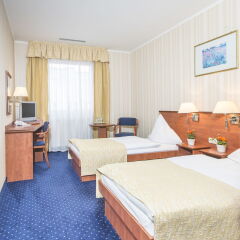 Business Hotel Vega Wrocław 3* Стандартный номер с разными типами кроватей фото 2