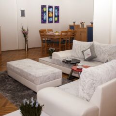 Отель Happy Homes Galataparts Улучшенные апартаменты с различными типами кроватей