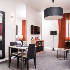 Adina Apartment Hotel Berlin CheckPoint Charlie 4* Студия с различными типами кроватей фото 3