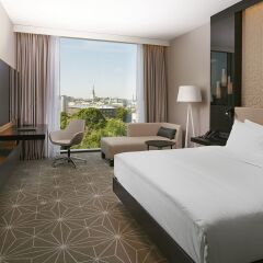 Отель Hilton Tallinn Park 4* Стандартный номер с разными типами кроватей фото 2