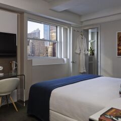 Отель Paramount Times Square 4* Улучшенный номер с различными типами кроватей фото 2