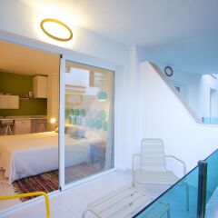 Отель Santos Ibiza Suites Студия с различными типами кроватей