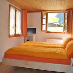 Отель Chalet Weidhaus Ferienwohnung & Zimmer Студия с различными типами кроватей