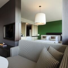 Отель Crowne Plaza Geneva 4* Стандартный номер с различными типами кроватей