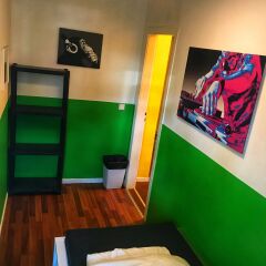 Отель Backpackers Düsseldorf Стандартный номер с различными типами кроватей
