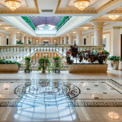 Гостиница Royal Tulip Almaty коридор