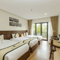 Ally Beach Boutique Hotel Hoian 4* Номер Делюкс с различными типами кроватей фото 2
