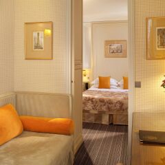 Отель Hôtel Au Manoir St-Germain des Prés 4* Стандартный номер с различными типами кроватей