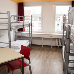 Отель Cityhostel Berlin Кровать в общем номере с двухъярусной кроватью фото 2