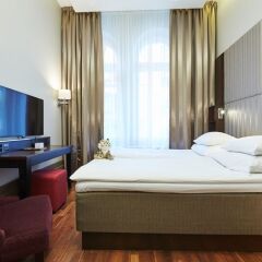 GLO Hotel Helsinki Kluuvi 4* Номер Эконом разные типы кроватей фото 16