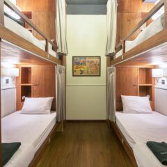 Suneta Hostel Khaosan Кровать в общем номере с двухъярусной кроватью