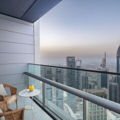 Апартаменты Dream Inn Dubai Apartments - Index Tower балкон