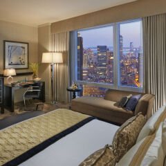 Отель Mandarin Oriental, New York Нью-Йорк комната для гостей фото 3
