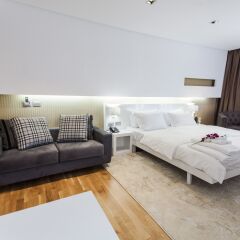 Prestige Hotel Tirana 4* Улучшенный номер с различными типами кроватей