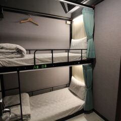 Backpackers Hostel-Ximending branch Стандартный номер с двухъярусной кроватью