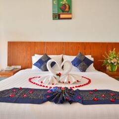 Отель Tri Trang Beach Resort by Diva Management 4* Номер Делюкс разные типы кроватей фото 2