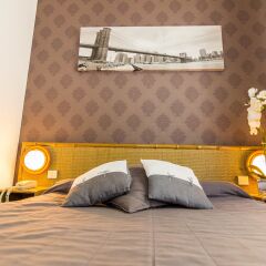 Отель Brit Hôtel Abc Champerret 2* Стандартный номер с различными типами кроватей