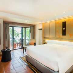 Отель Phuket Marriott Resort & Spa, Merlin Beach 5* Стандартный номер разные типы кроватей фото 5