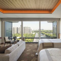 Отель The Peninsula Tokyo 5* Стандартный номер с различными типами кроватей фото 2