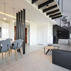 Апартаменты Dom & House - Apartments Waterlane Апартаменты с различными типами кроватей
