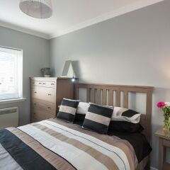 Отель Glasgow City Flats Апартаменты с различными типами кроватей